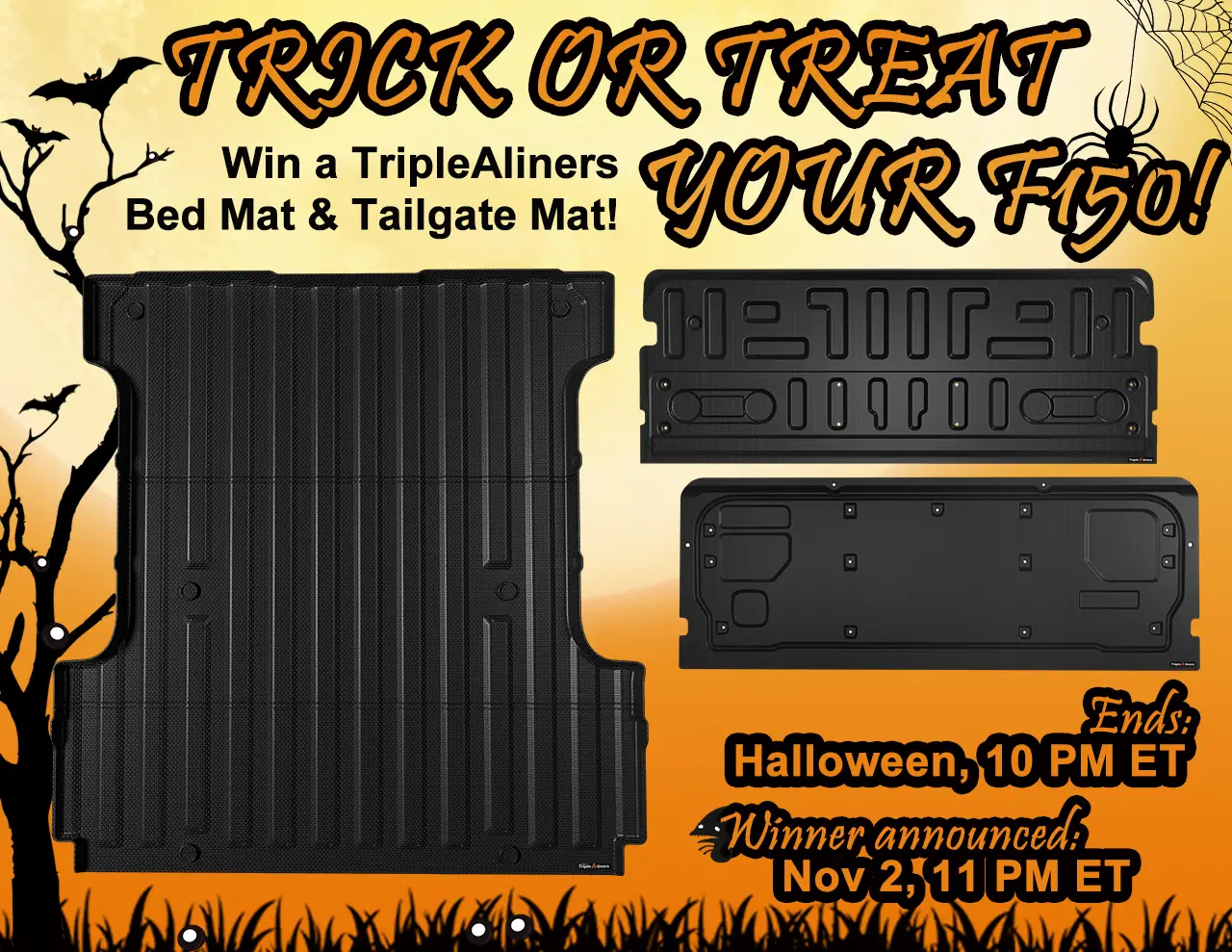 Ford F-150 Lightning 🎃Triple Aliners Halloween Giveaway! 👻 f150万圣节