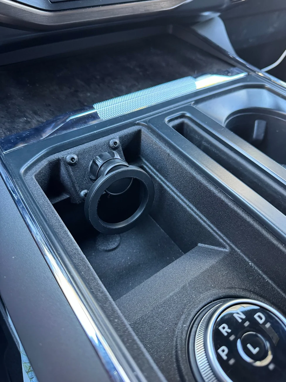 Ford F-150 Lightning Stick to Rotary Shift Knob Conversion w/ 3D Printed Rotary Shifter Holder IMG_3627