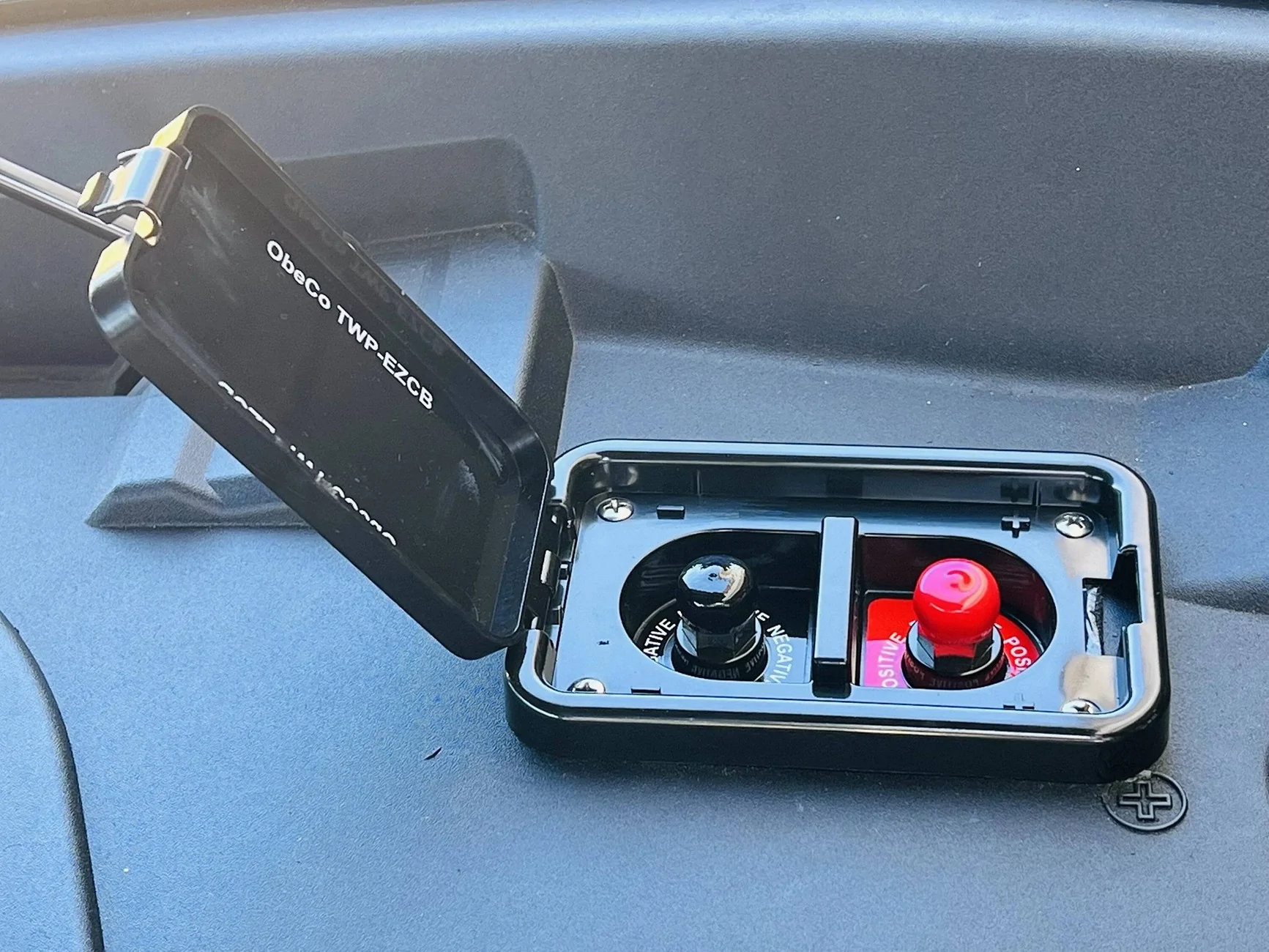 Ford F-150 Lightning Connecting battery tender 1761263107210-d4