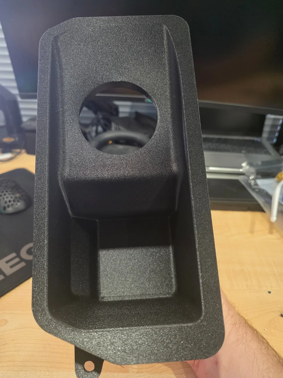 Ford F-150 Lightning Stick to Rotary Shift Knob Conversion w/ 3D Printed Rotary Shifter Holder 20250923_180623