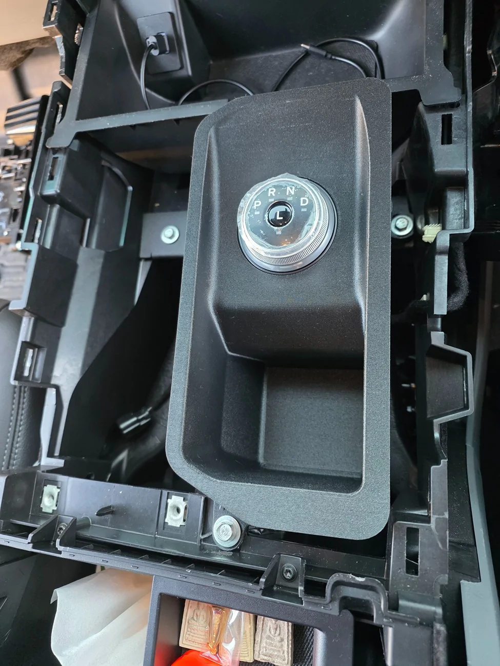 Ford F-150 Lightning Stick to Rotary Shift Knob Conversion w/ 3D Printed Rotary Shifter Holder 20250926_171842