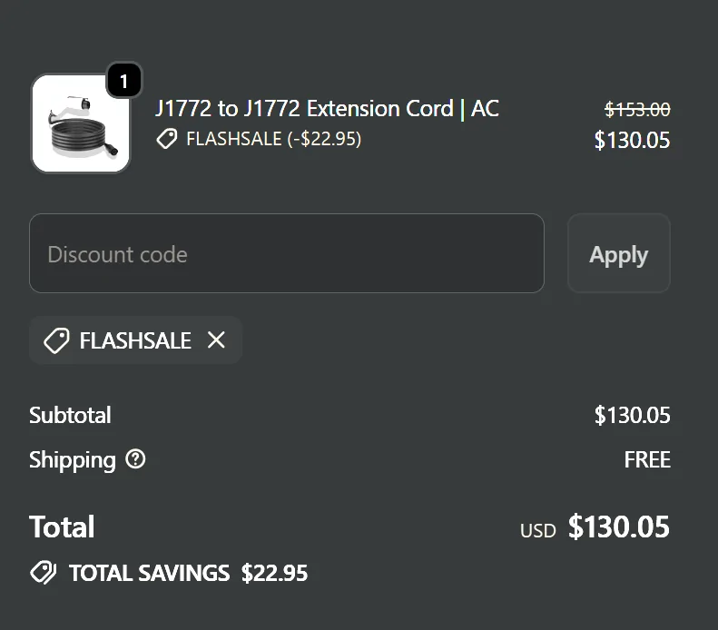 Ford F-150 Lightning J1772 extension cord 1761421979481-ud