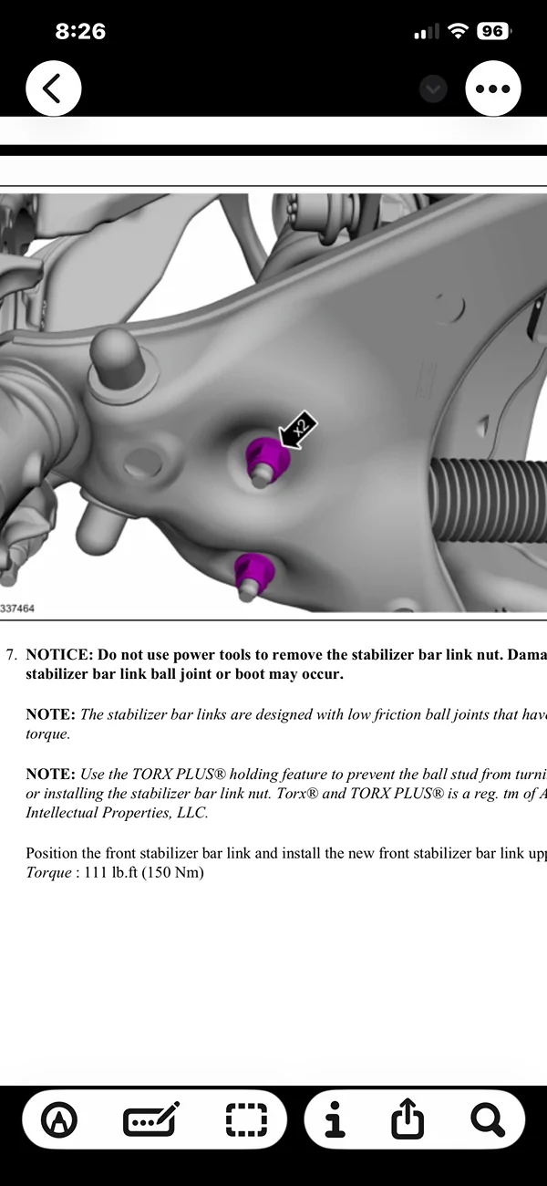 Ford F-150 Lightning Needed: torque values for the Lightning ER front and rear shock mounting bolts. IMG_4844