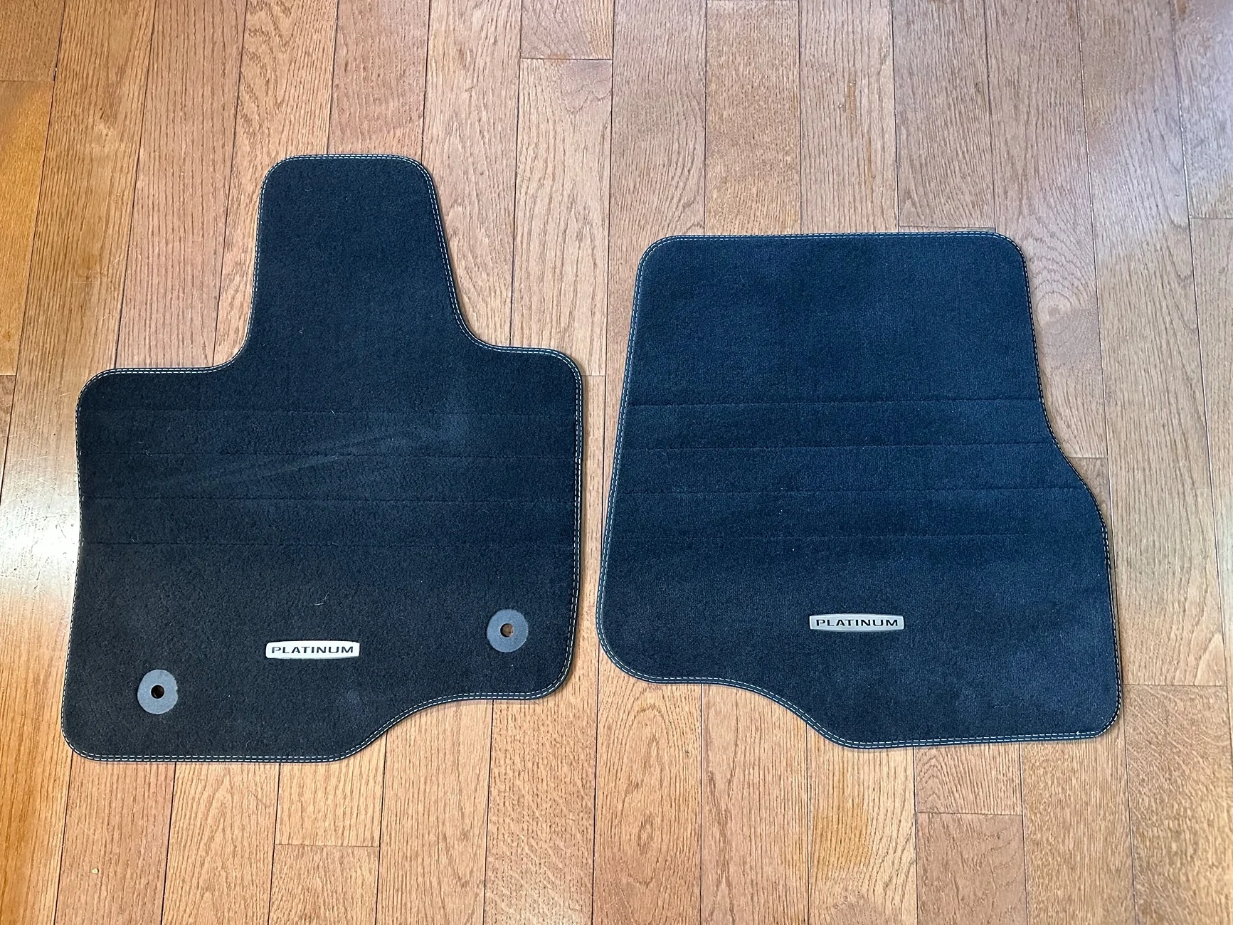 Ford F-150 Lightning OEM floor mats from 2024 Platinum IMG_6393