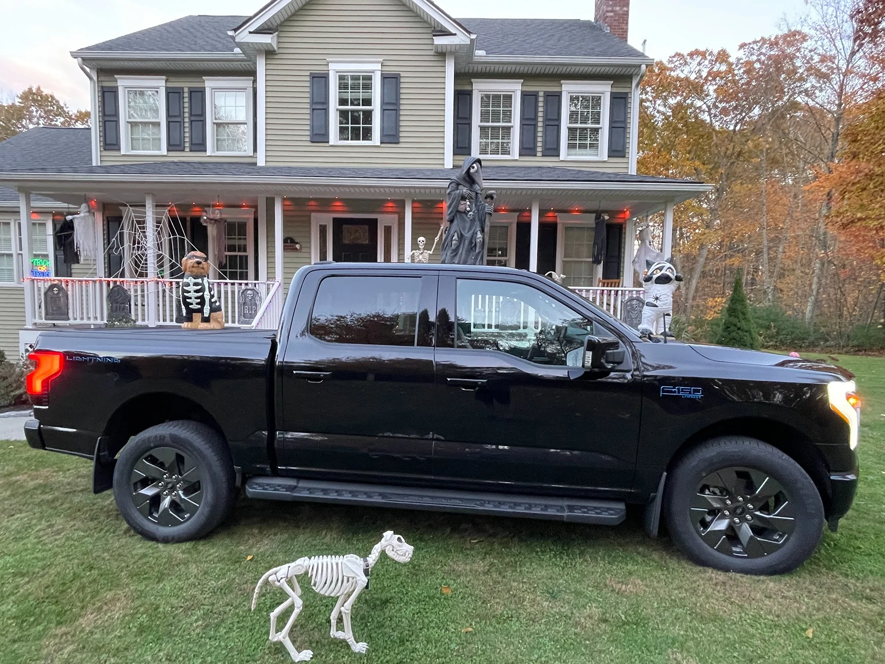 Ford F-150 Lightning Giveaway! Are you spooky season ready? 023