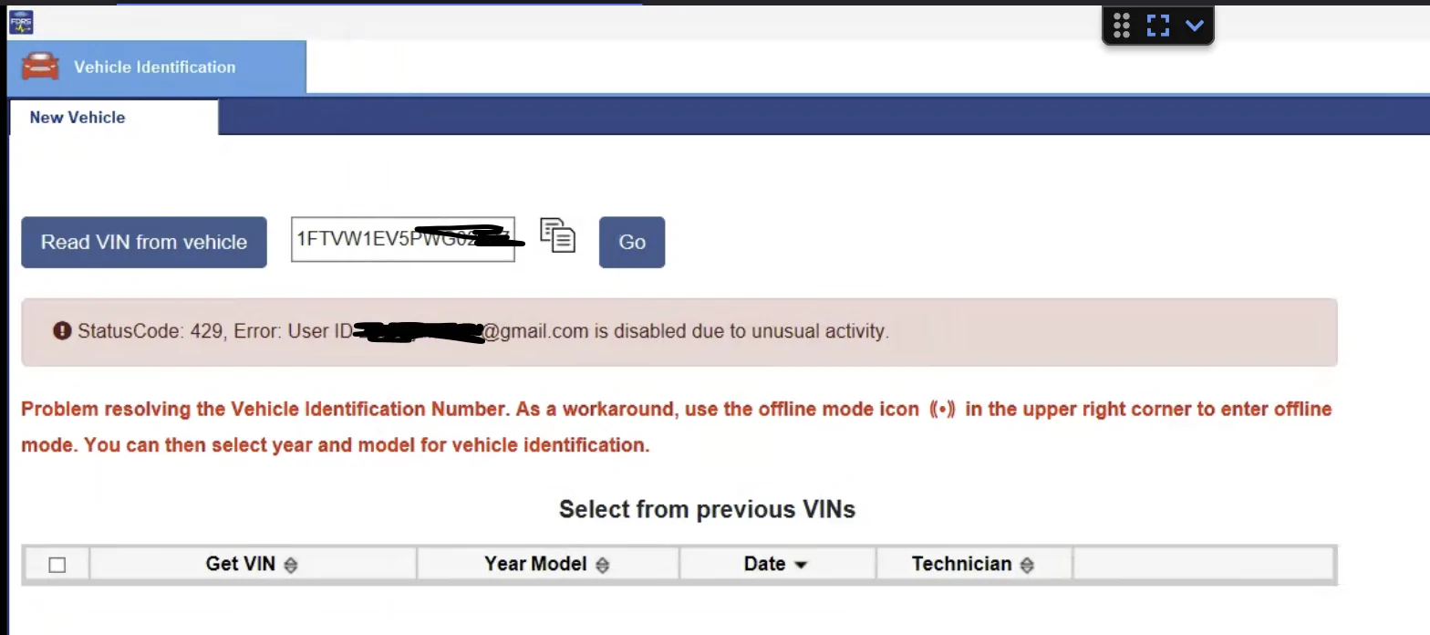 Ford F-150 Lightning Lightning Software Updates using FDRS 1761533346668-ca