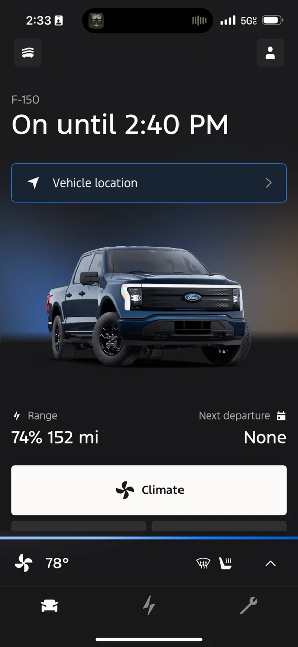 Ford F-150 Lightning Ford app v6.0.0/6.1.0 FKA Ford Pass, IOS & Android IMG_2762