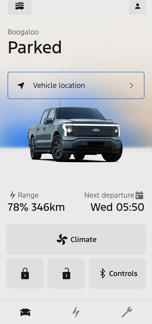 Ford F-150 Lightning Ford App update is terrible Screenshot_20251028_114321