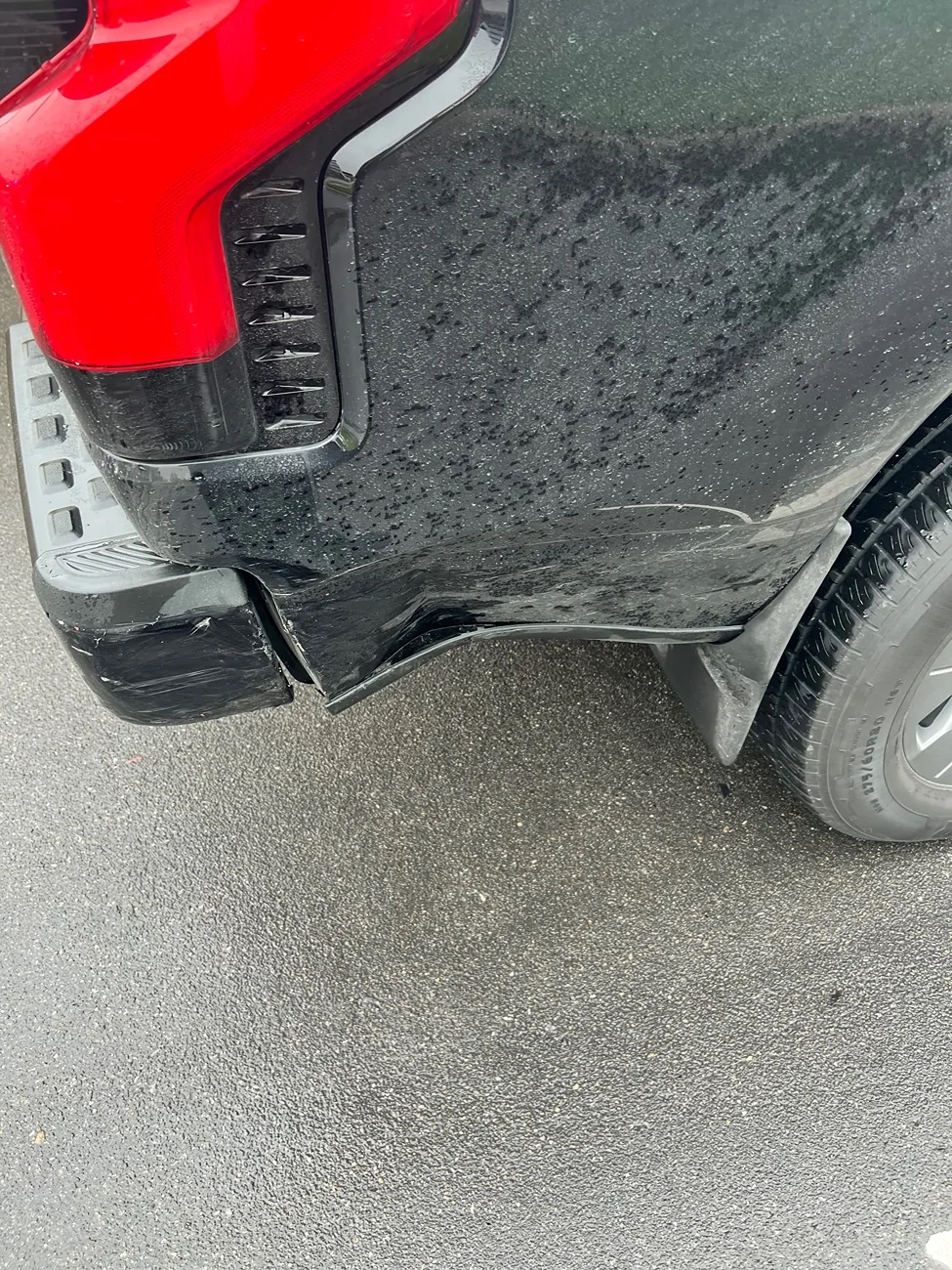 Ford F-150 Lightning Lightning vs. Kia collision - "Built Ford Tough" IMG_0726