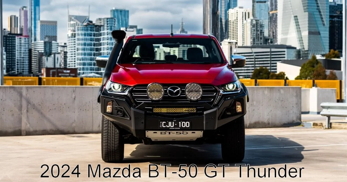 Ford F-150 Lightning Lightning vs. Kia collision - "Built Ford Tough" Mazda-BT-50-Thunder-Pro_HERO-16x9-1