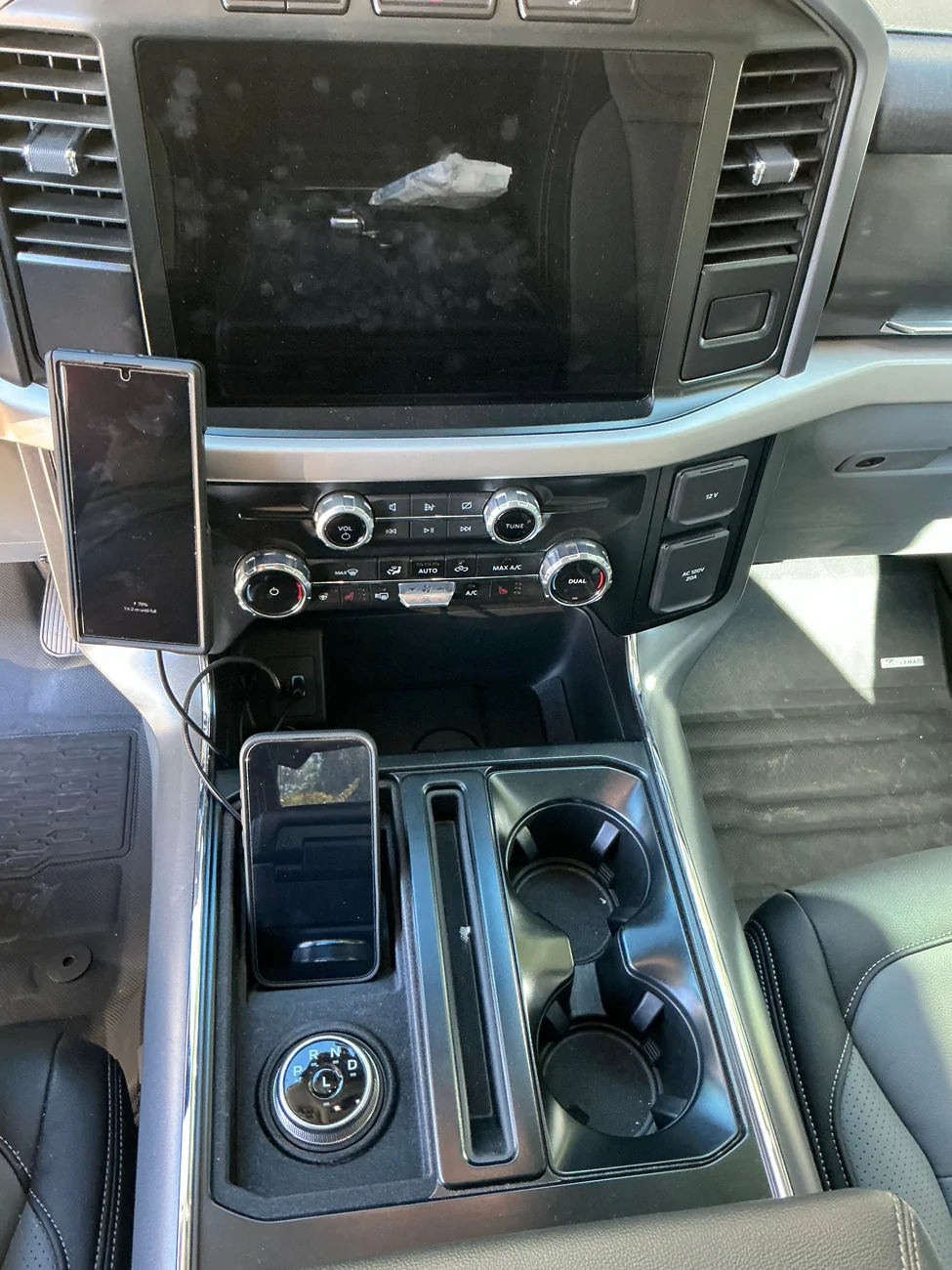 Ford F-150 Lightning Stick to Rotary Shift Knob Conversion w/ 3D Printed Rotary Shifter Holder IMG_0001