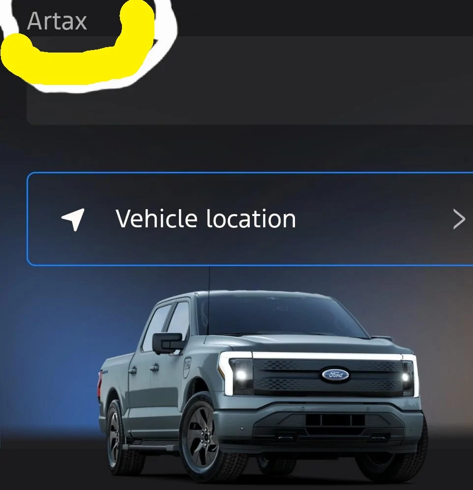 Ford F-150 Lightning What is your truck's nickname? Artax