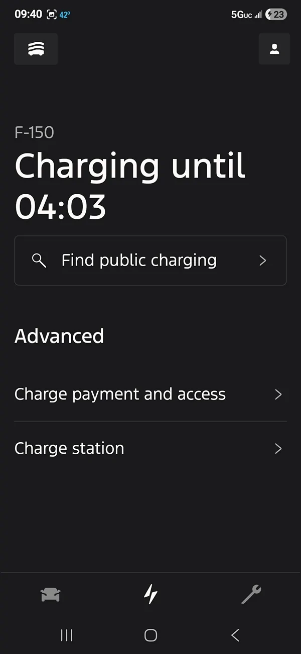 Ford F-150 Lightning Ford App update is terrible 1000018443