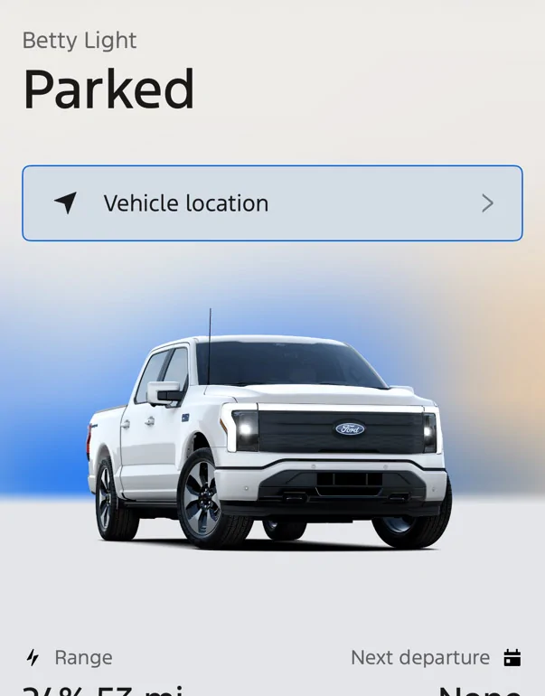 Ford F-150 Lightning What is your truck's nickname? BettyLight_A