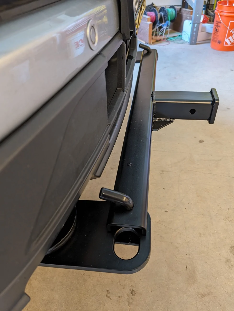 Ford F-150 Lightning Need Help with Deer guard front bumper design PXL_20240110_190638017