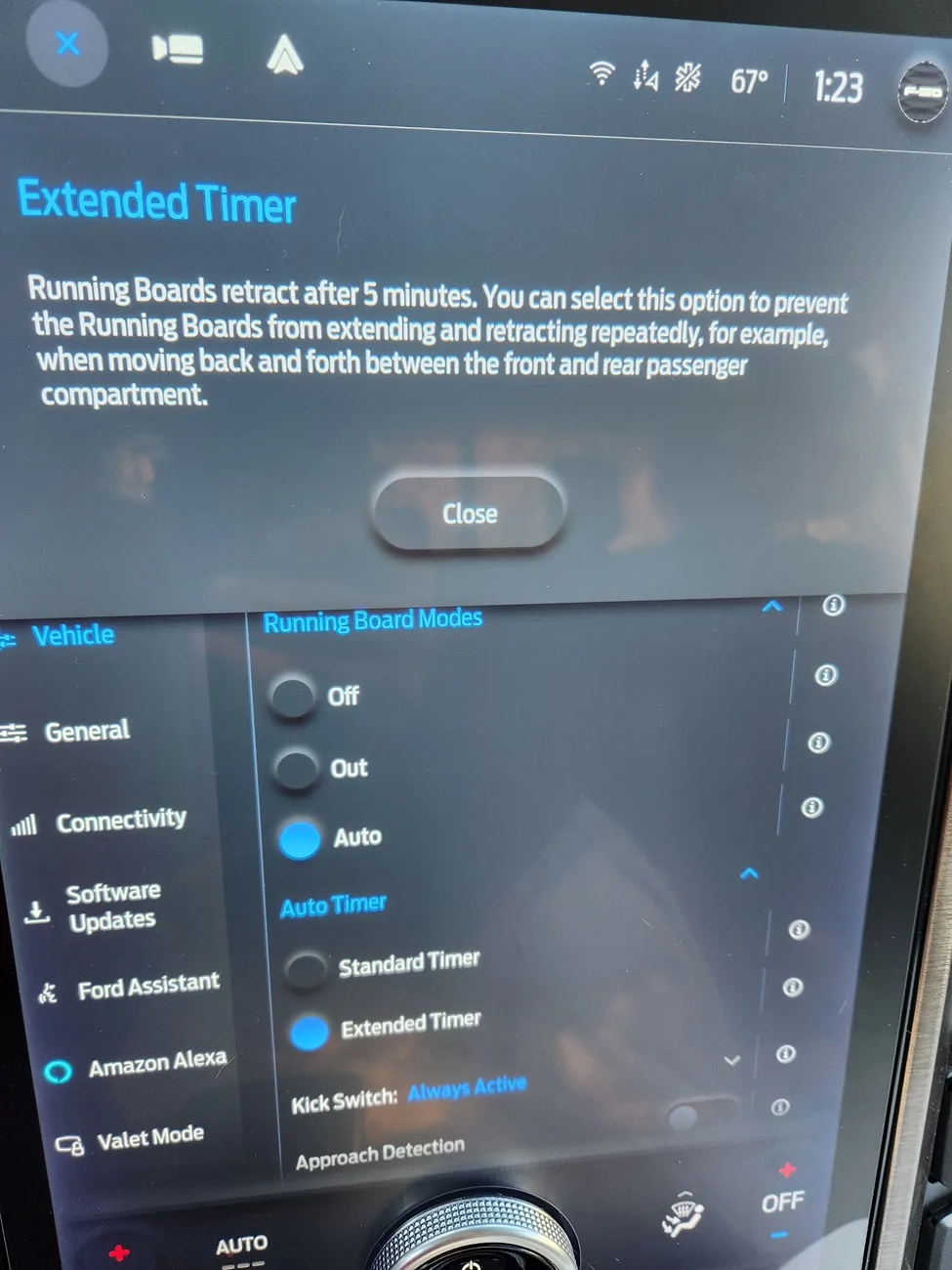 Ford F-150 Lightning 2024 Platinum - Power Running Boards Retract Too Often 20241025_132316 (2)