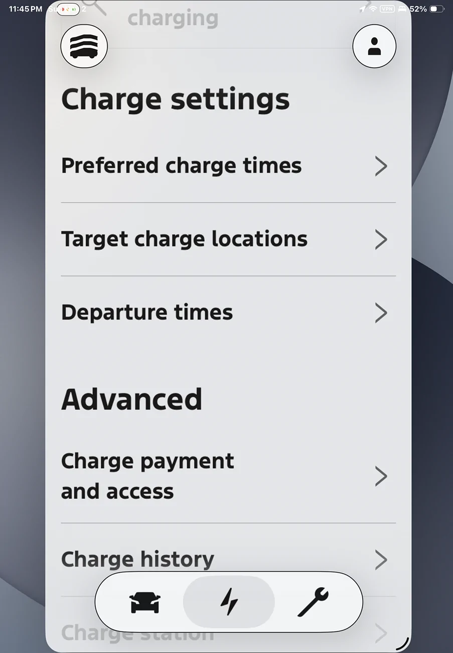 Ford F-150 Lightning Unable to Change Charge Level on F150L IMG_0363