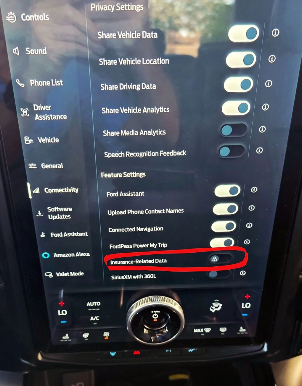 Ford F-150 Lightning Ford App update is terrible 25lightningprivacysettings
