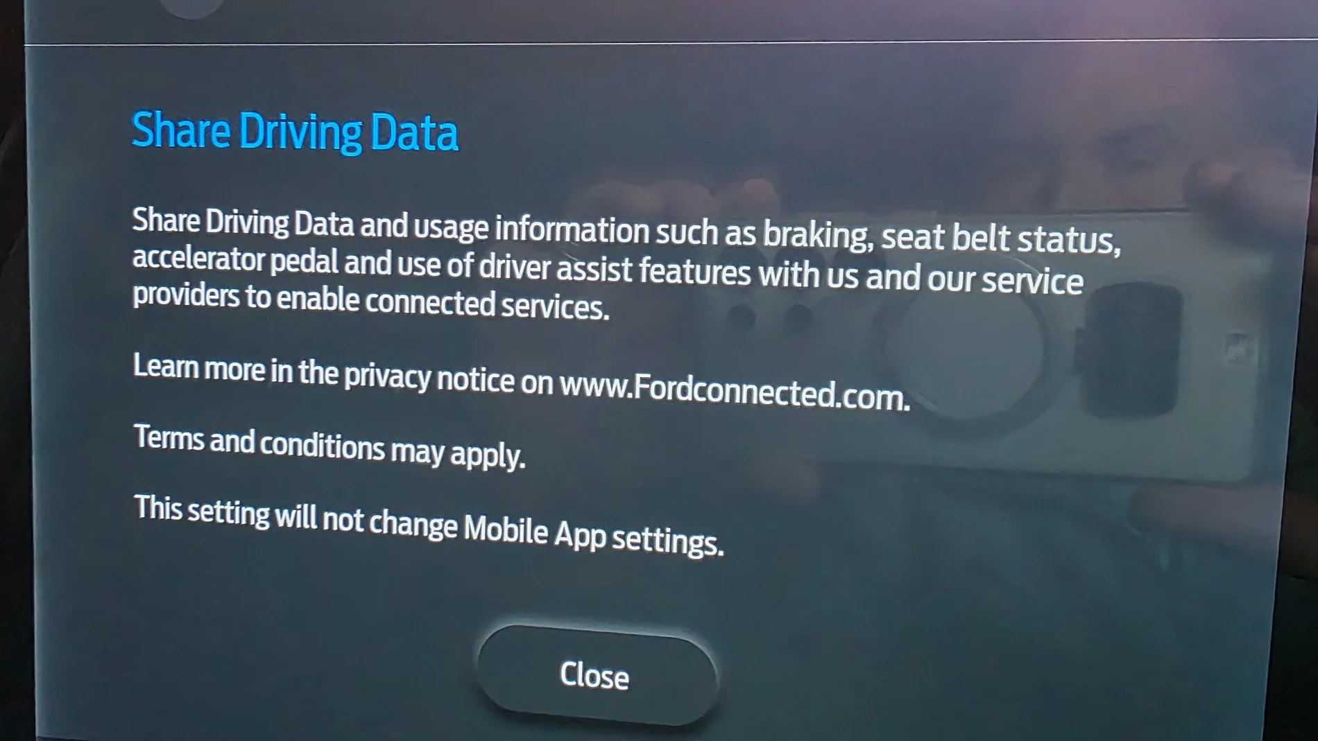 Ford F-150 Lightning Ford App update is terrible 1000018869