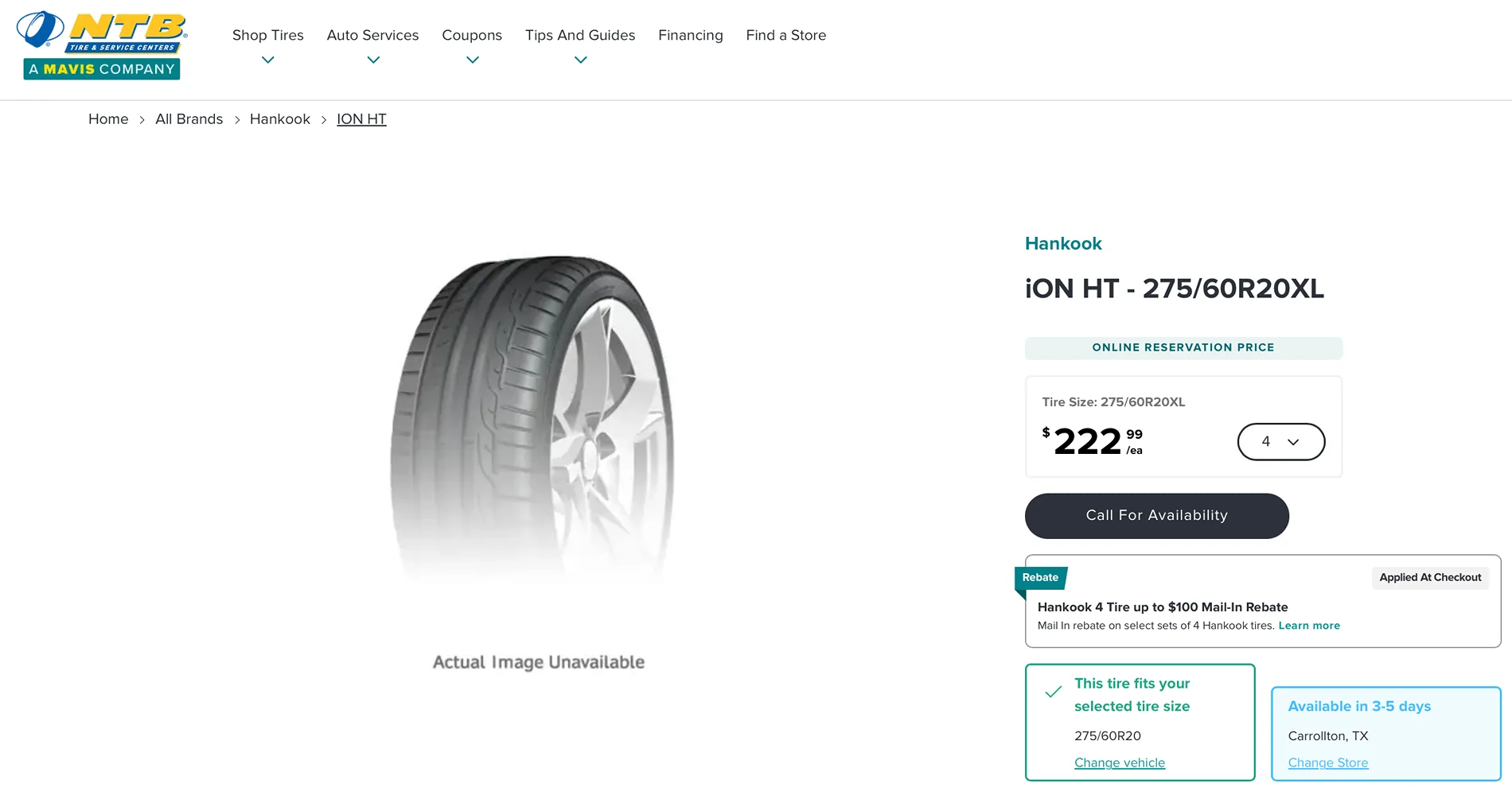 Ford F-150 Lightning New EV Specific Tire - Hankook iON HT Screenshot 2025-11-03 at 11.01.45 PM
