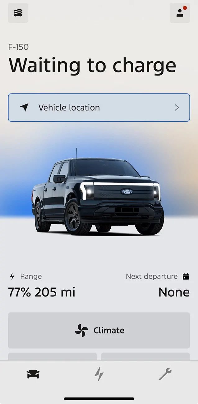 Ford F-150 Lightning Ford App update is terrible IMG_4060