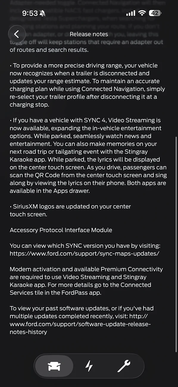 Ford F-150 Lightning ECG2-25.2.8.5 UPDATE IMG_0335