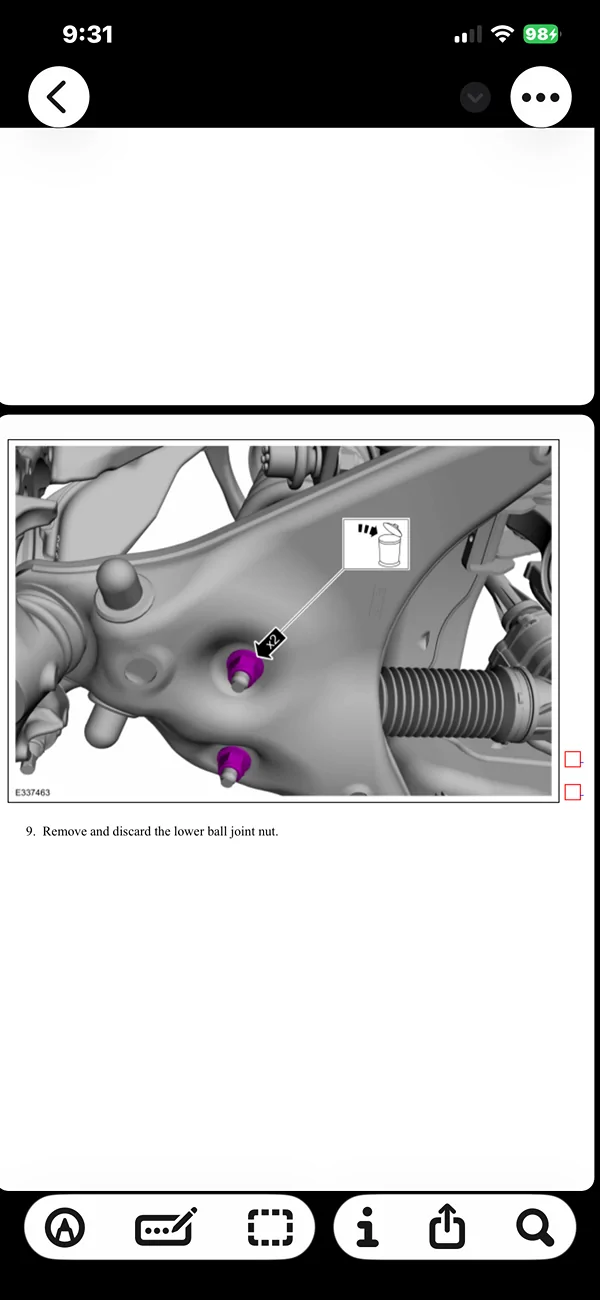Ford F-150 Lightning Needed: torque values for the Lightning ER front and rear shock mounting bolts. IMG_5138