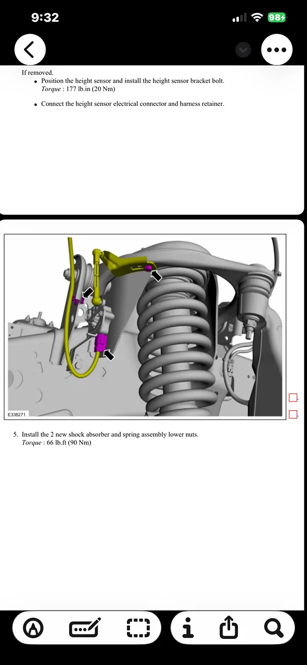 Ford F-150 Lightning Needed: torque values for the Lightning ER front and rear shock mounting bolts. IMG_5140