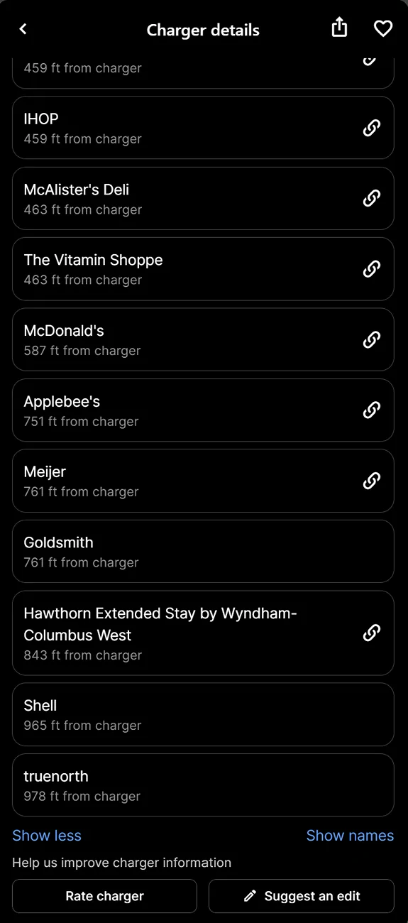 Ford F-150 Lightning Tesla Supercharger station availability now appearing in Google Maps + Apple Maps 1762986172208-pc