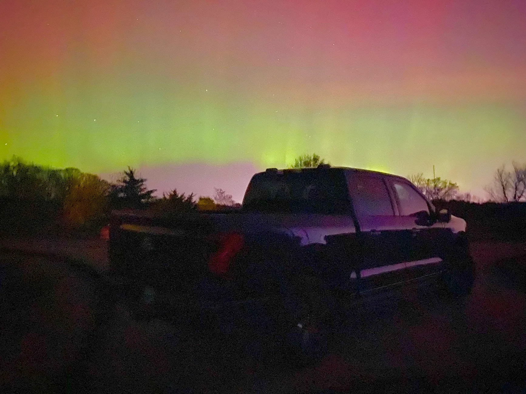 Ford F-150 Lightning Lightning with Northern Lights pic IMG_5749