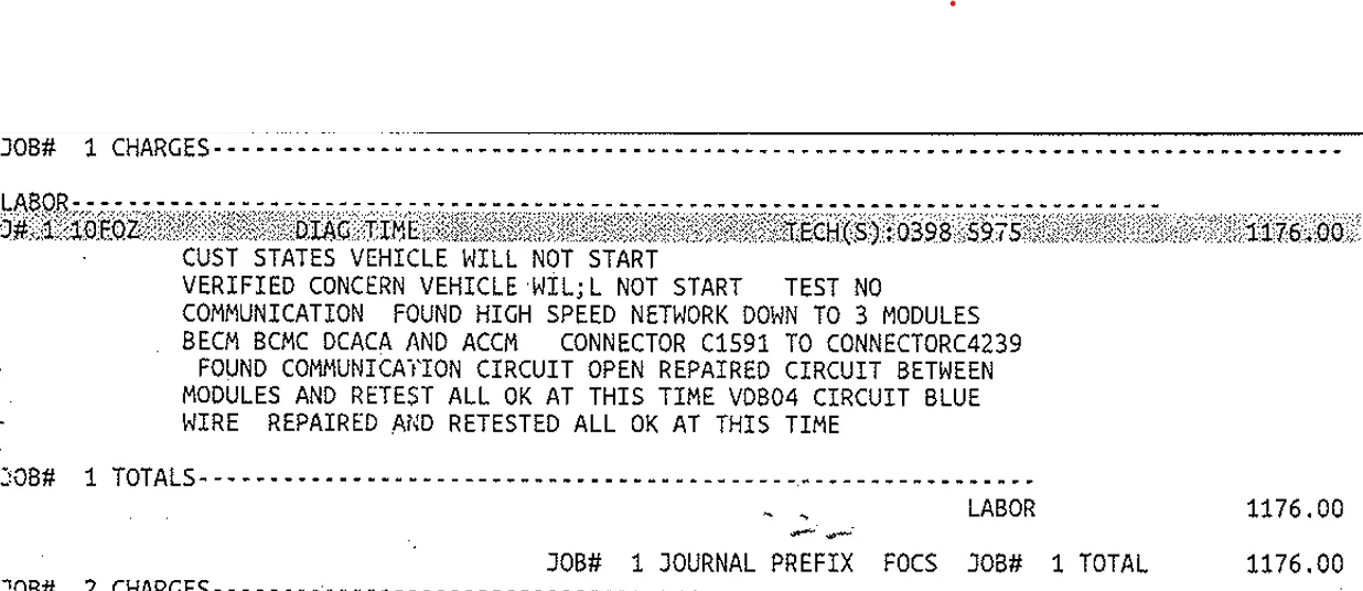Ford F-150 Lightning Truck Broke Down Unexpectedly - I am frustrated and sad Screenshot 2025-11-15 120529