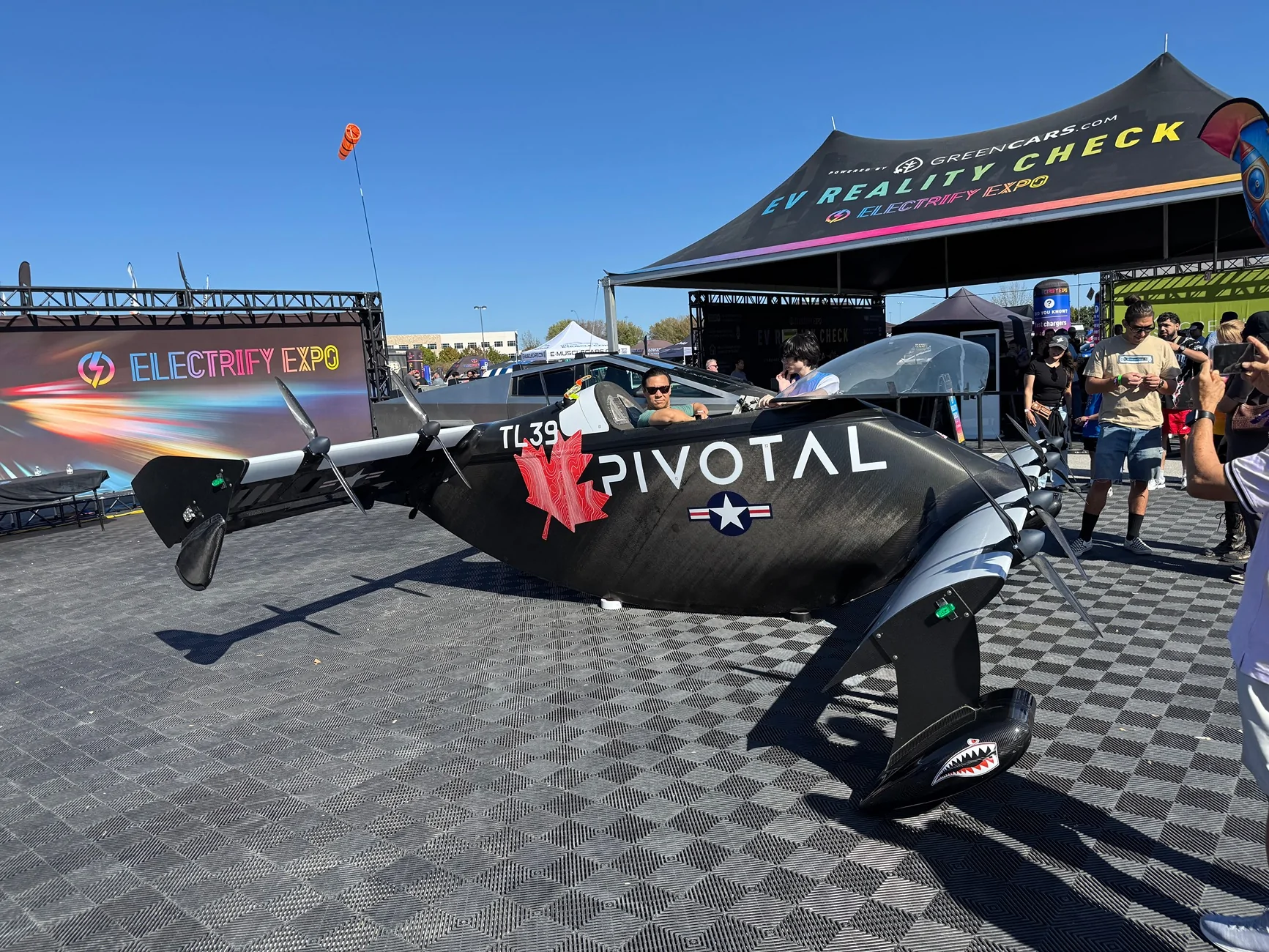 Ford F-150 Lightning Ford Cars & Coffee at Electrify Expo Dallas Nov 15, 2025 IMG_2283