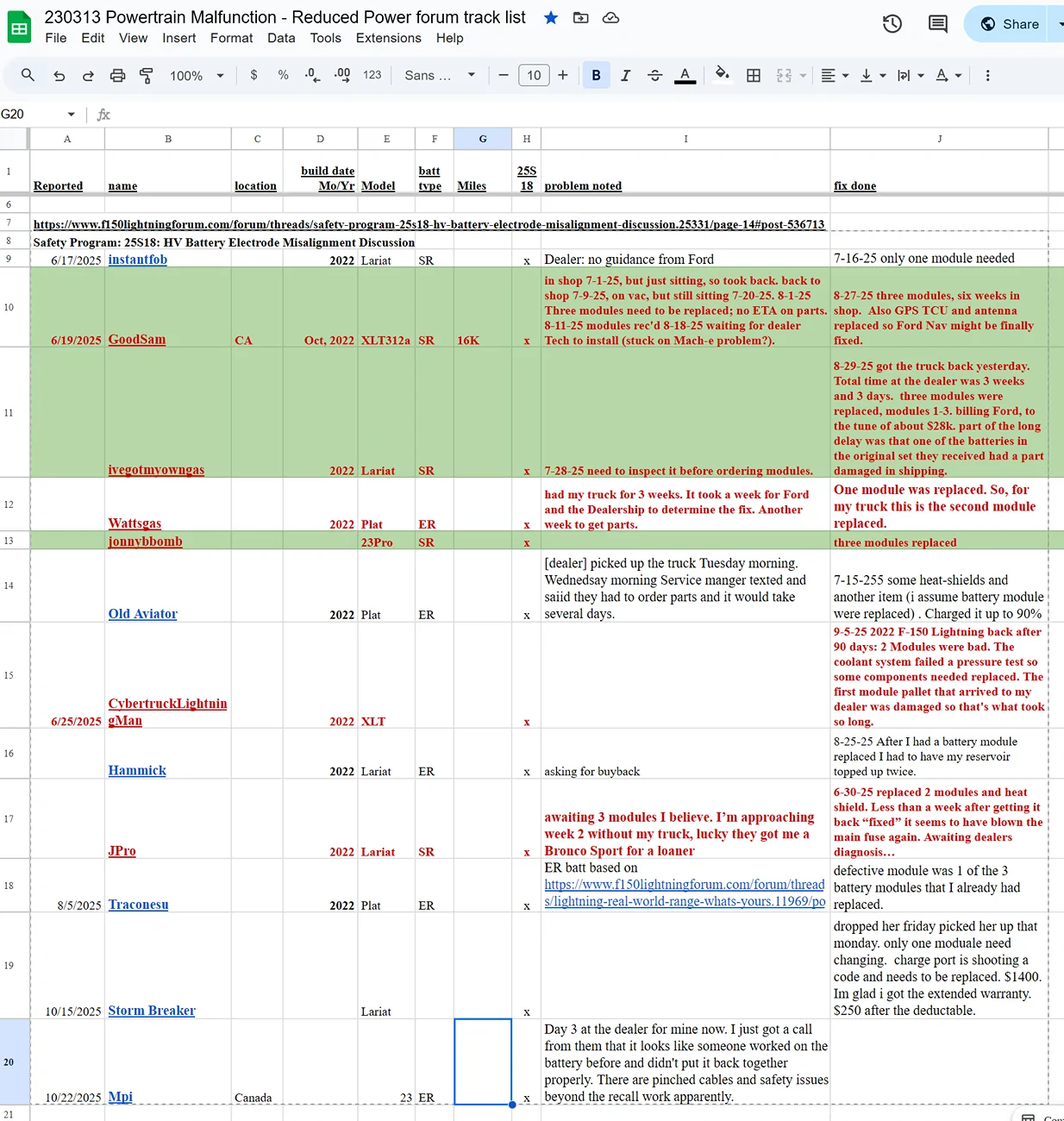 Ford F-150 Lightning Safety Program: 25S18 aka 25V131: HV Battery Electrode Misalignment Discussion 1763352883276-cs