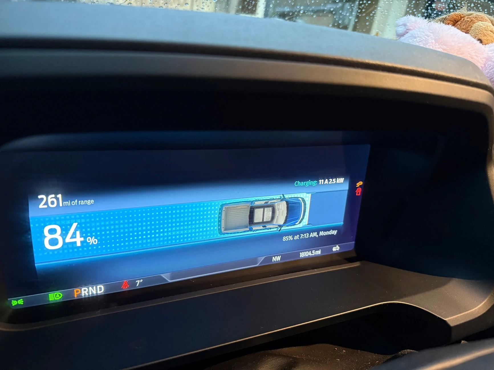 Ford F-150 Lightning Enabling charge speed on dash. IMG_8414