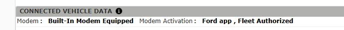 Ford F-150 Lightning Telematics locked - does this mean my ‘24 Flash is enrolled as a fleet vehicle? 1763418006535-zl