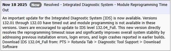 Ford F-150 Lightning Lightning Software Updates using FDRS IDS-132-4