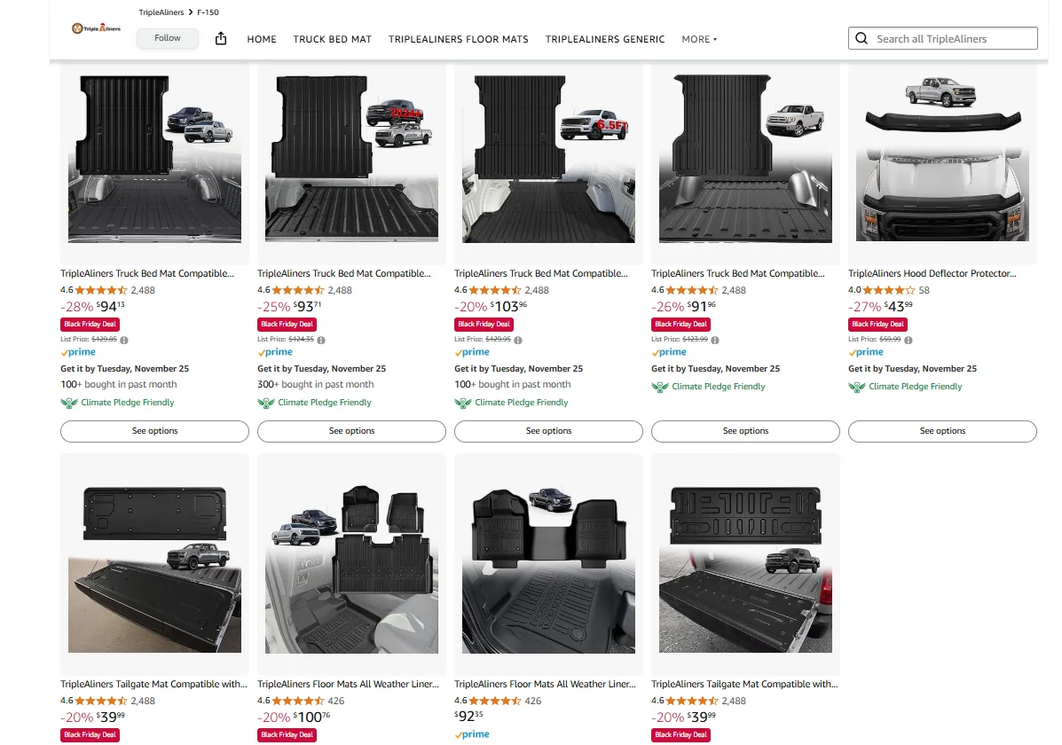 Ford F-150 Lightning 🚀 Black Friday Giveaway — Upgrade Your F-150 with TripleAliners! 1763647723404-ul