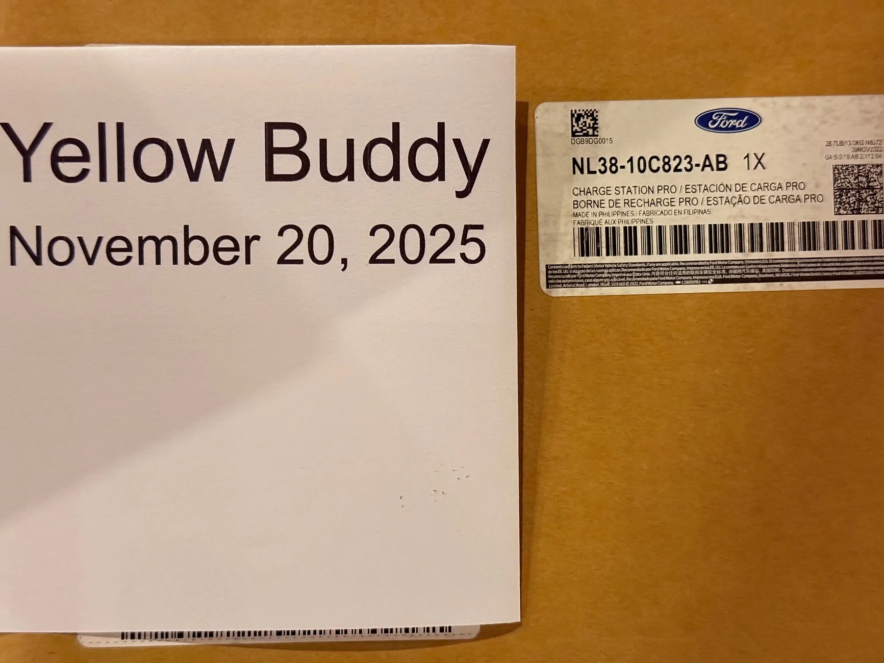 Ford F-150 Lightning FS: Ford Charge Station Pro / Mobile Power Cord / A2Z NACS Adapter IMG_8668