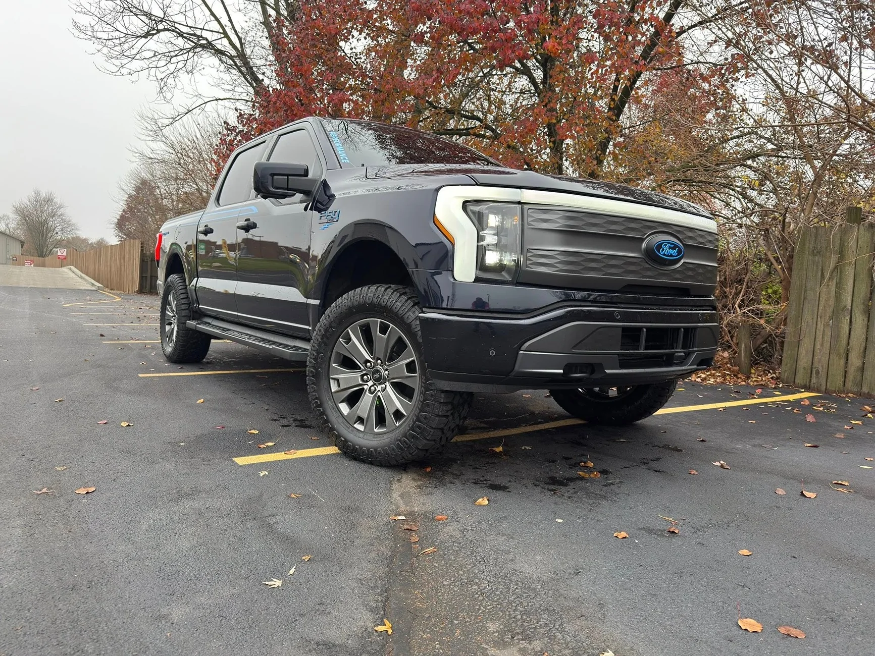 Ford F-150 Lightning Lowered to leveled. It was time for a change 585059735_3217784901722791_1131592907838226755_n