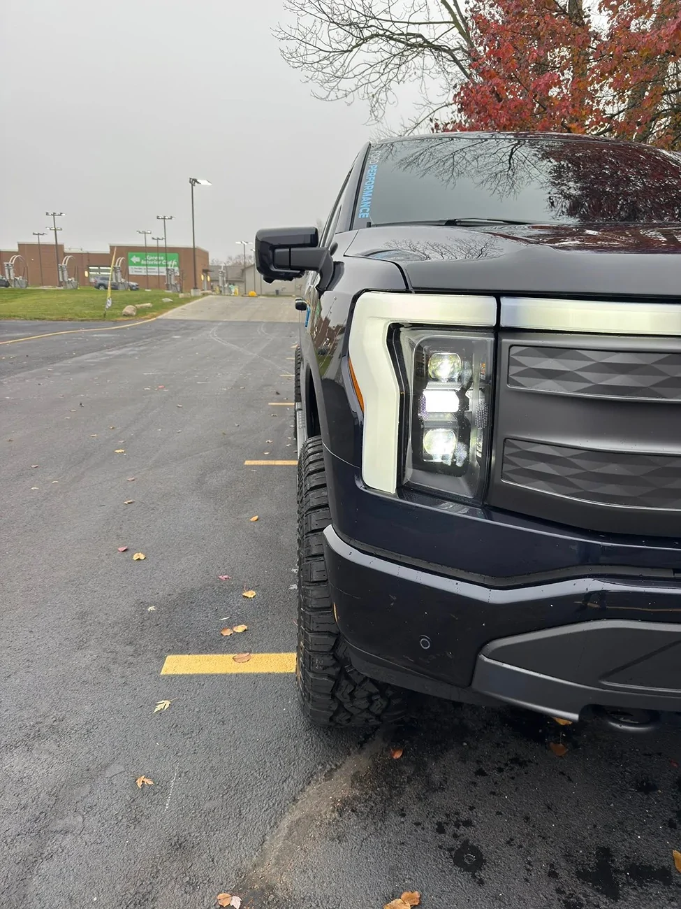 Ford F-150 Lightning Lowered to leveled. It was time for a change 585873526_3217784975056117_613032495746249473_n