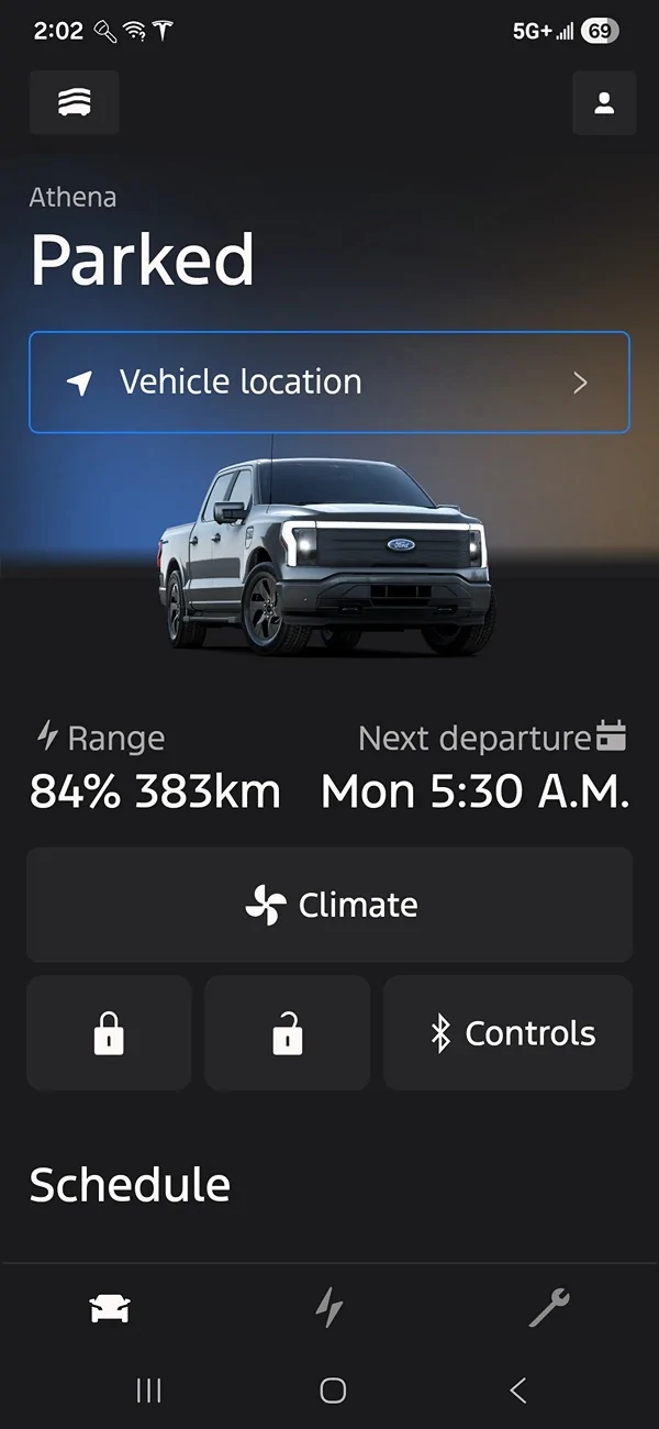 Ford F-150 Lightning What is your truck's nickname? Screenshot_20251121_140215_Ford