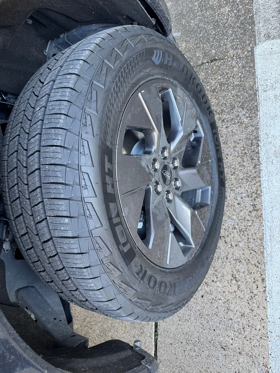 Ford F-150 Lightning 100 miles on Hankook iON HT EV tires - review & range / consumption data IMG_2307
