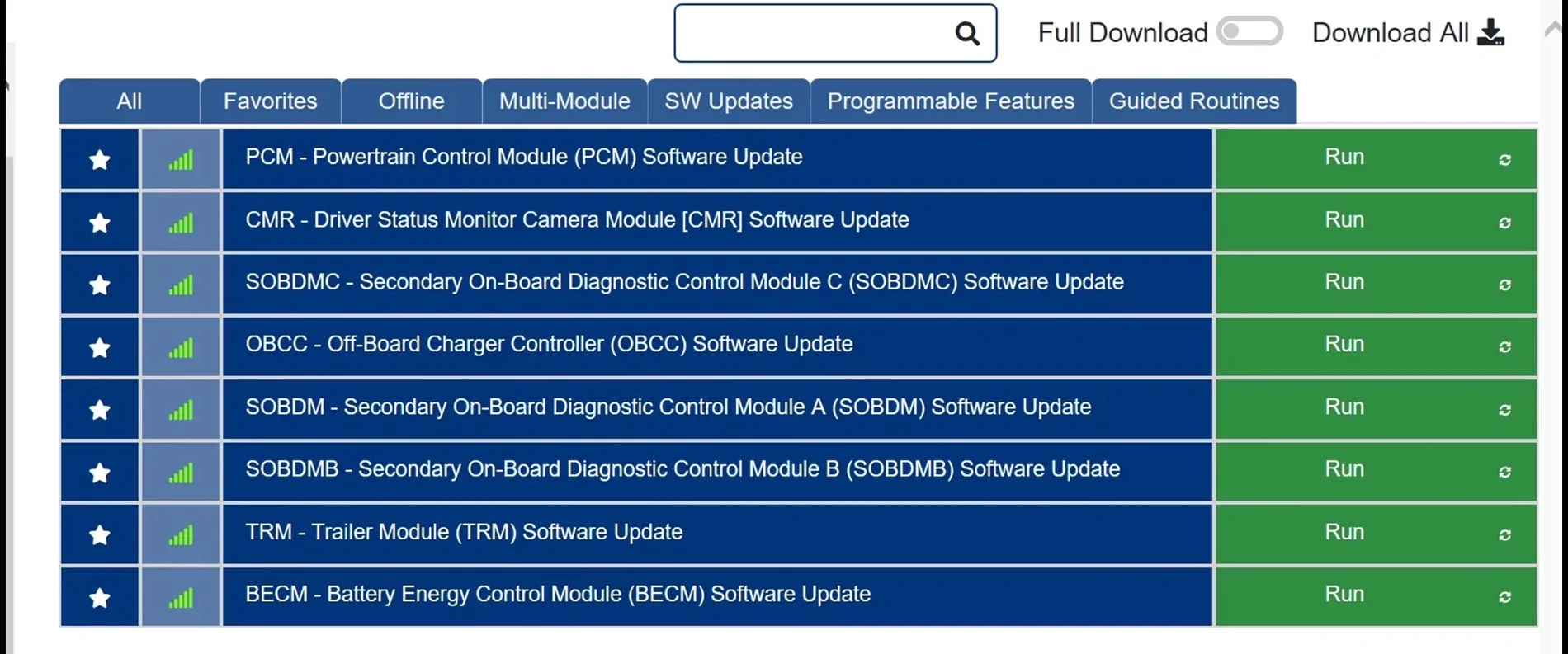 Ford F-150 Lightning Lightning Software Updates using FDRS IMG_0211