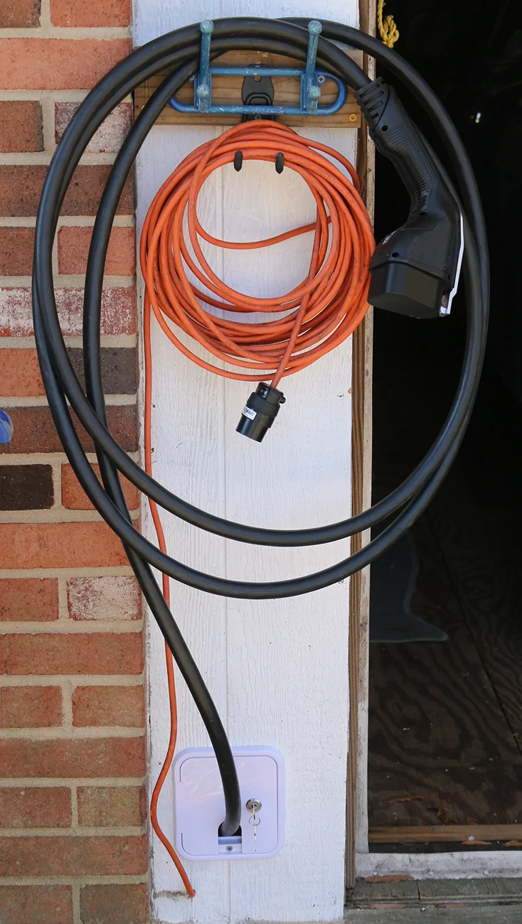 Ford F-150 Lightning Awning for FCSP IMG_5794-cord pass-through