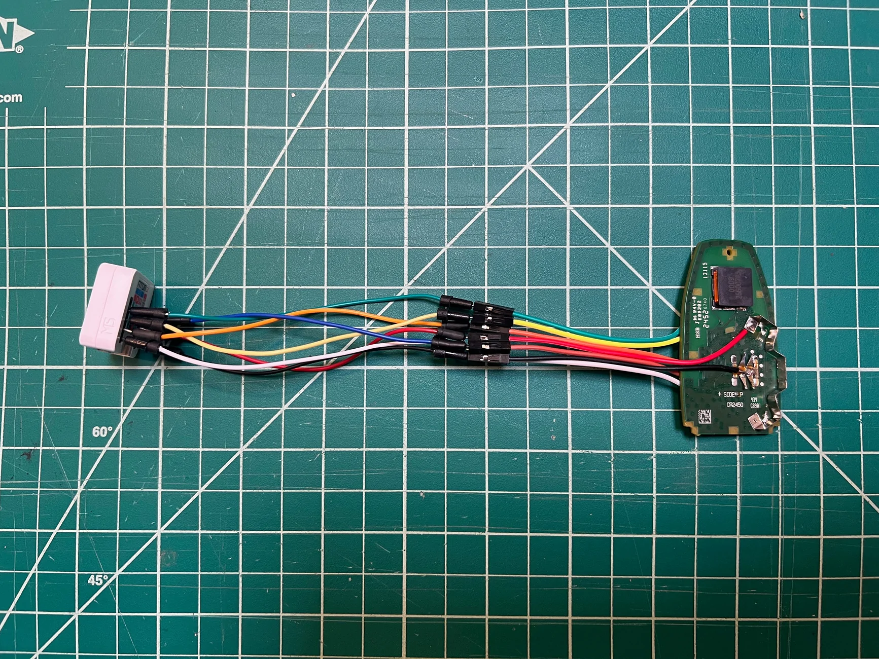 Ford F-150 Lightning Local Home Assistant integration via ESPHome and key fob IMG_8559