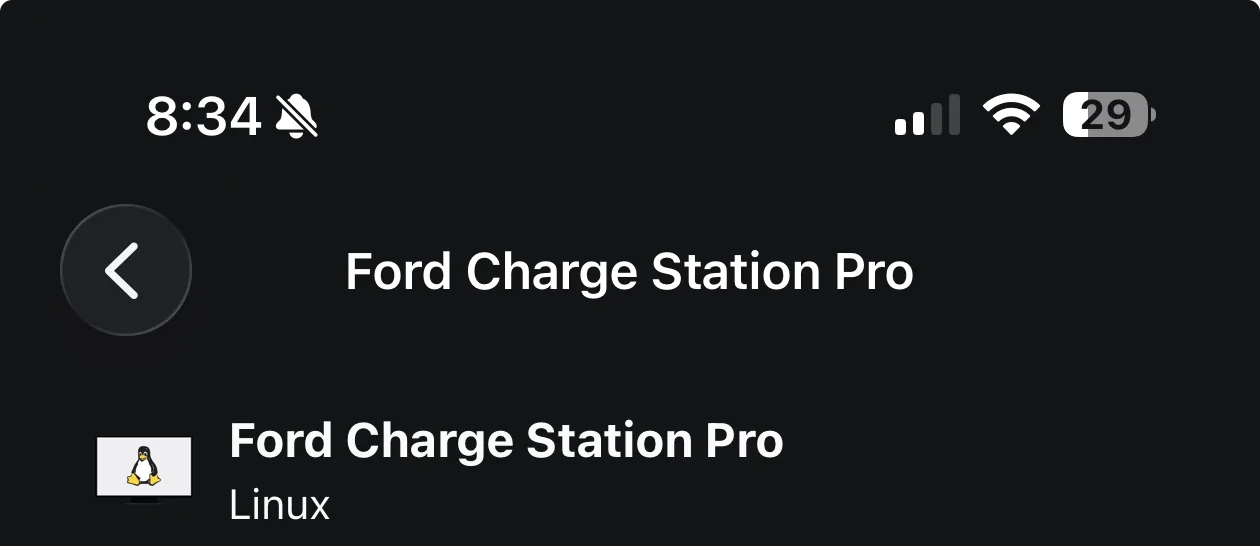 Ford F-150 Lightning Nice! Unifi OS now has an Icon for the Lightning! IMG_0291