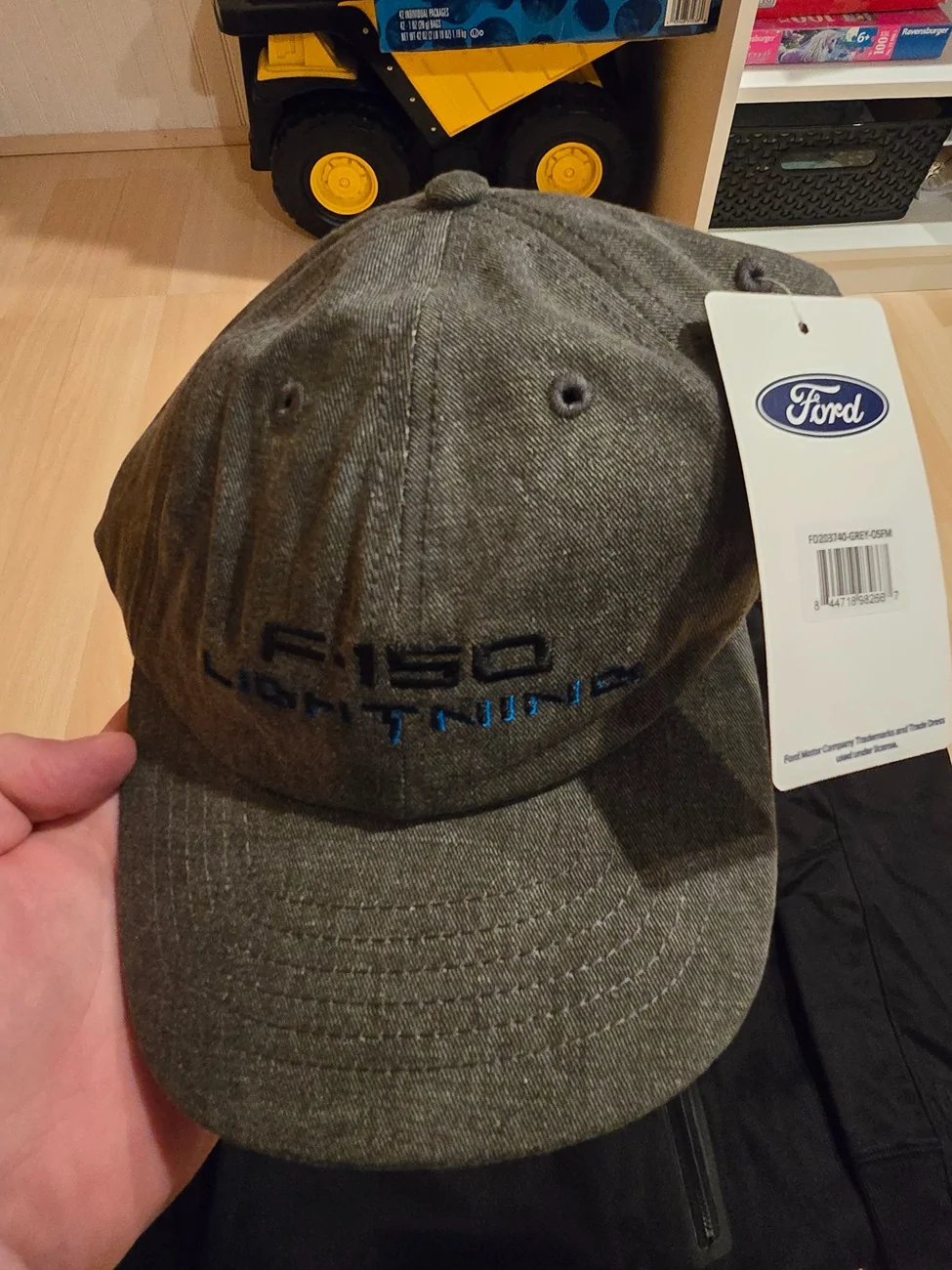 Ford F-150 Lightning Brand new official Lightning branded black quarter zip (L) and hat. Free + shipping costs 1000045593