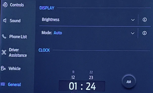 Ford F-150 Lightning Disable Auto Dimming 1764732454352-0t