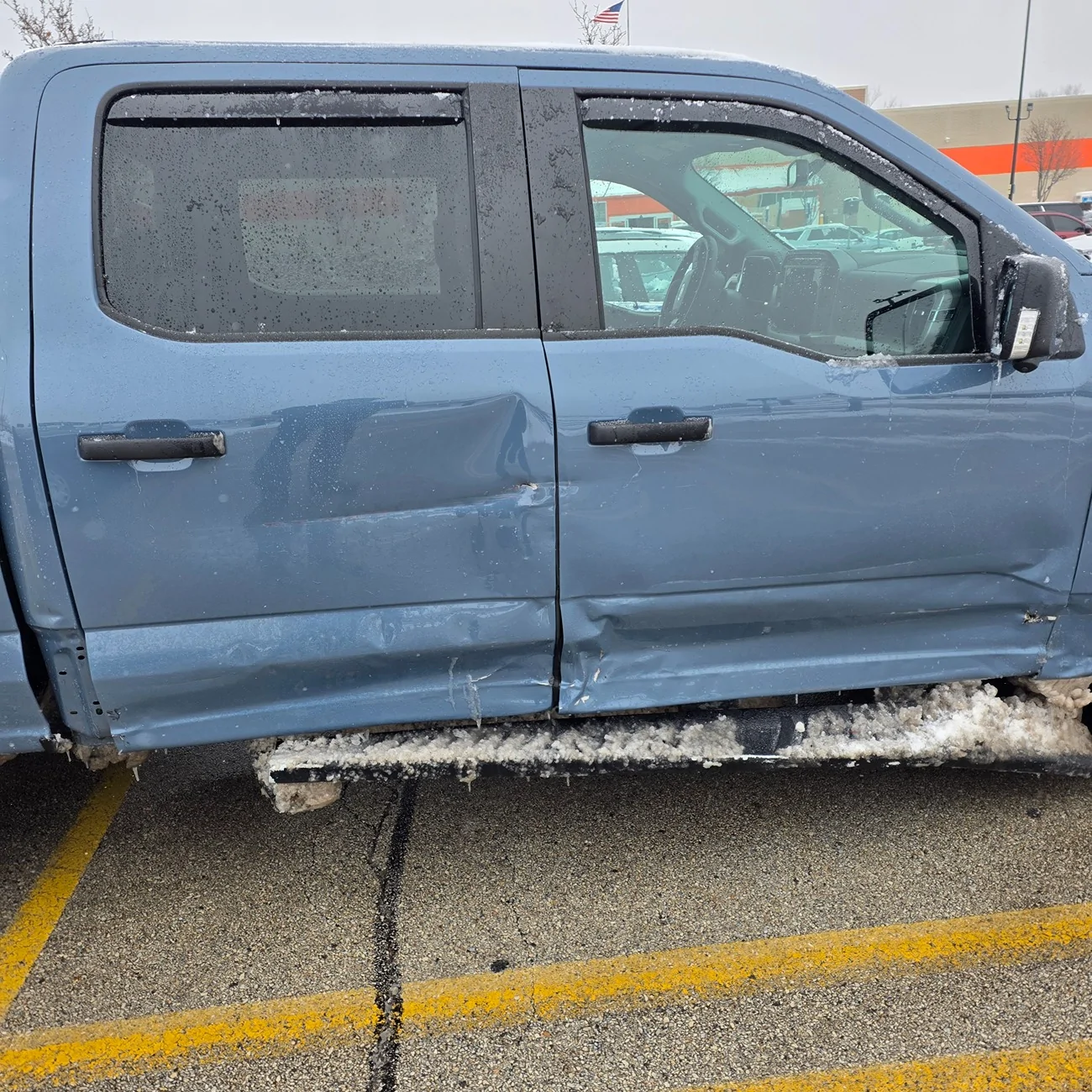 Ford F-150 Lightning PIT maneuver vs. 23 Lightning PRO 20251202_122301