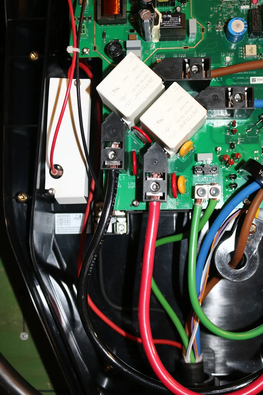 Ford F-150 Lightning Amber Charging Station Pro Fault and Ford Special Needs People in the EV support dept. IMG_5581-wired